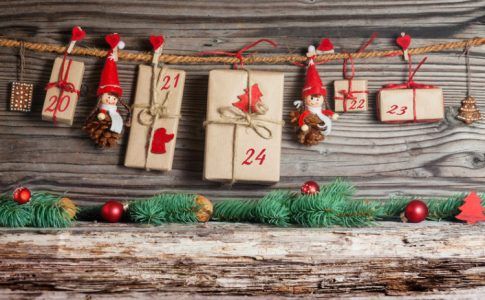 selbst gebastelter Adventskalender