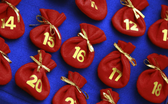 Adventskalender selber basteln