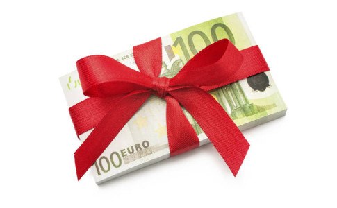 Geld Geschenke zu Weihnachten