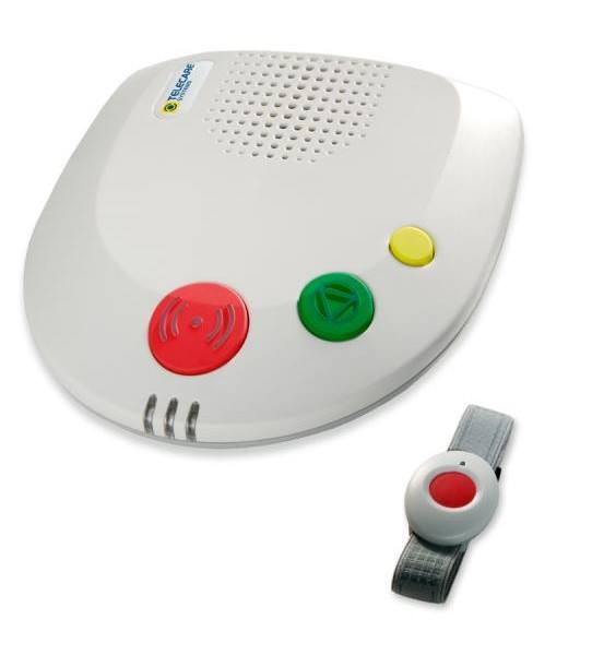 Hausnotrufsystem: Basisstation mit Funkfinger