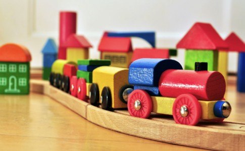 Holzspielzeug Zug