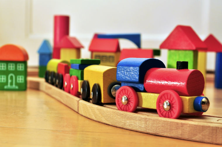 Holzspielzeug Zug