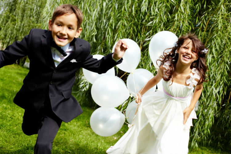 Hochzeit mit Kindern