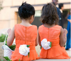 Kinder auf Hochzeit