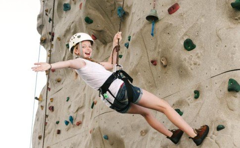 Kindergeburtstag Kletterwand