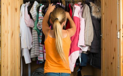 Ordnung im Kleiderschrank