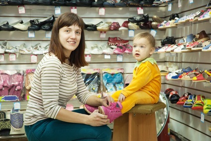 Besonders für Babys sind die richtigen Schuhe unabdingbar wichtig