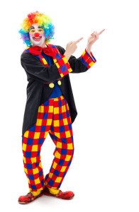 Witziges Clown Kostüm
