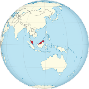 Malaysia-Karte