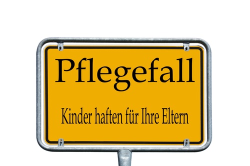 Pflegefall in der Familie mit Pflegeversicherung.