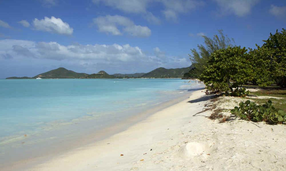 Traumstrand auf Antigua