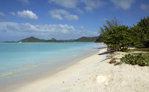Traumstrand auf Antigua