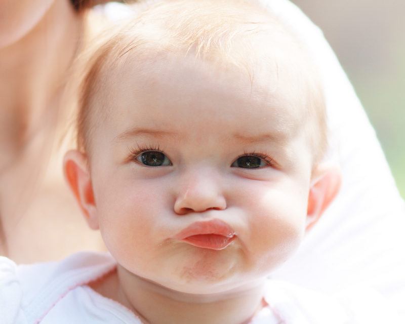 baby macht duckface