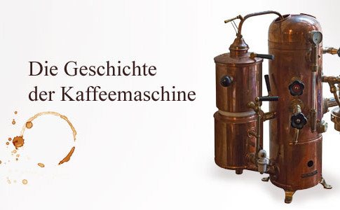 Erste Kaffeemaschine