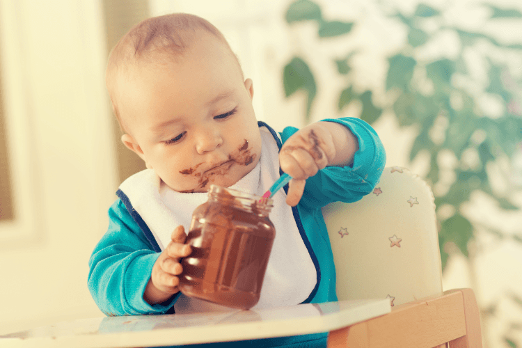 Schokolade für das Baby - Ab wann darf mein Baby naschen?