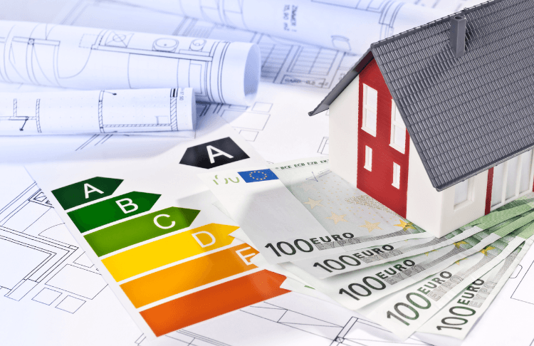 Baupläne für ein Haus mit sehr gutem Energieausweis