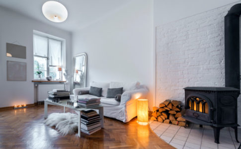 Gemütliche Wohnatmosphäre im Wohnzimmer