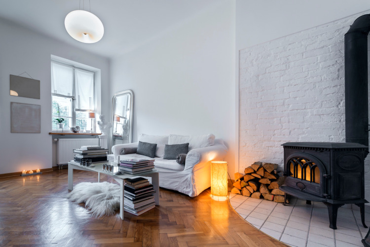 Gemütliche Wohnatmosphäre im Wohnzimmer
