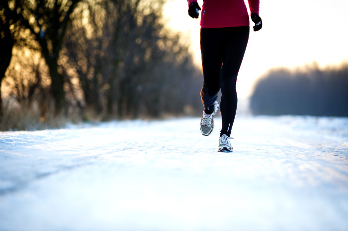 Joggen im Winter stärkt das Immunsystem