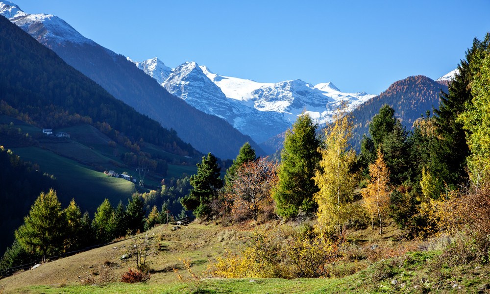 Bilck auf die Berge